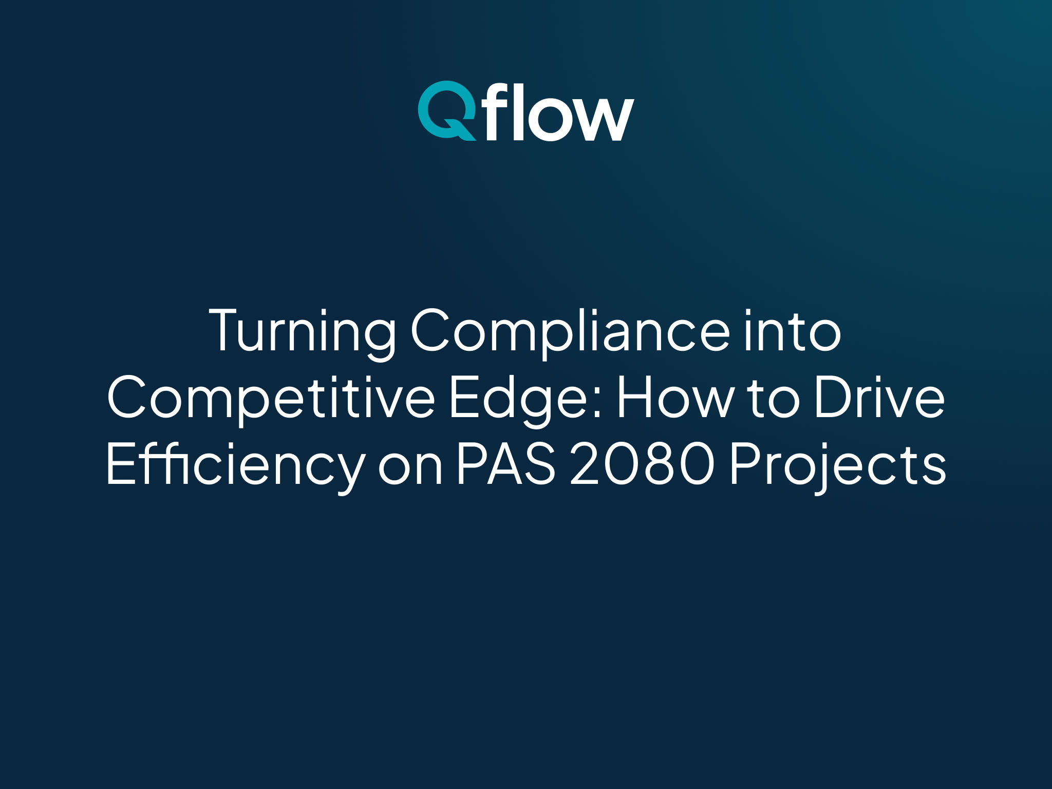 Read more about the article Turning Compliance into Competitive Edge: How to Drive Efficiency on PAS 2080 Projects